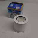 Clorox Tabletop Air Purifier True HEPA Replacement Filter, 200 Sq. Ft. Capacity, Removes 99.97% of Allergens up to 0.1 Micron, Compatible with 11020 & 11021, 1 Count (12020) (6.8" x 6.4" x 6.7")