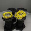 Wlrrcwdttc 4 Pcs Adjustable Height Bed Support Legs 8.5-13 inch, Bed Frame Center Support Legs for Bed Frame/Bed Center Slat, Bed Support Reinforcement Parts Bed Slats Support Leg Bed Legs Replacement