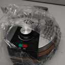 Hamilton Beach Belgian Waffle Maker with PFAS-Free Non-Stick Ceramic-Coated Plates, Browning Control, Indicator Lights, Stainless Steel (26081)