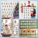 60pcs Winter Theme DIY Cutouts Snow Globe Bulletin Board Decoration Set Christmas Snow Globe Paper Cut-Outs Decor for Winter Holiday DIY Photo Craft Xmas Party School Classroom Wall Door Supplies