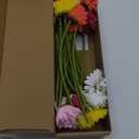 IPOPU Gerbera Daisy Artificial Flowers,20PCS Fake Daisies Artificial Daisy Flowers with Stems for Wedding Party Office Home Decorations(Mixcolor)
