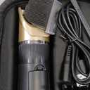 oneisall Dog Clipper Low Noise, Dog Grooming Kit with Rechargeable, Pet Shaver Cordless Electric Quiet Hair Clipper Set for Dogs Cats PetsGold