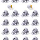 Safety 1st Adhesive Magnetic Cabinet Locks, Includes 20 Child Locks for Cabinets & Drawers, 2 Keys, White