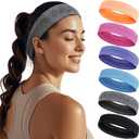 Sweat Bands Headbands for Women Non Slip Workout Sweatbands for Women Hair