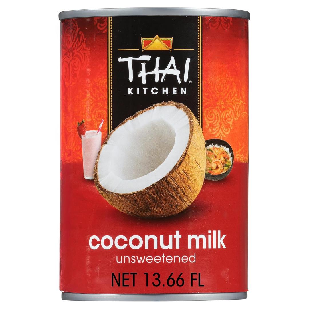 Thai Kitchen Gluten Free Unsweetened Coconut Milk, 13.66 fl oz (EXP 09/28/27)