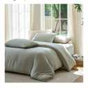 Duvet Cover Set, 100% Viscose derived from Bamboo, Organically Grown, Buttery Soft, Cooling Duvet Covers, High GSM, 1 Duvet Cover and 2 Pillowcases, 90"x90" (Sage, Full/Queen)