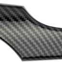 Carbon Fiber Style Center Console Dashboard Panel Decor Protective Cover Trim for KIA K5 2021-2024
