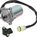 M MATI Power Shift Control Motor & Angle Sensor for Honda Recon 250 ES 2002-2023 Electric Shift Edition 31300-HM8-A51 38800-HP0-A11