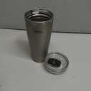 THERMOS ICON SERIES, Stainless Steel Tumbler with Slide Lock, 18 Ounce, Matte Stainless Steel
