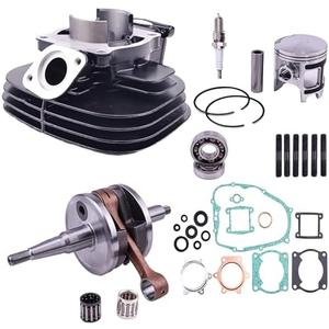 WQSING 66mm Big Bore Cylinder Crankshaft Piston Rebuild Kit Compatible with Yamaha Blaster 200 YFS200 1988-2006 Gasket Bearing Oil Seal Top End Kit