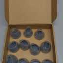 Chair Leg Floor Protectors, 11 Pcs Silicone Furniture Pads for Hardwood Floors, for Protect Chair feet & Wooden Floors, Easy to Move Table Leg Covers (Fit:1.62-2", Clear).