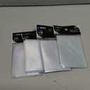 350 Count Card Sleeves, Matte Magic Card Sleeves, Smooth Shuffle & Tear Resistant, Fit for MTG, TCG, CCG (White)