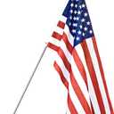 Annin Flagmakers American Flag and Flagpole Kit, 3 x 5 Feet (Model 11325)