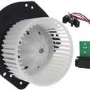 SCITOO HVAC Heater Blower Motor and Resistor Assembly Compatible for Ford for Crown Victoria 1999-2011,for Mercury for Grand Marquis 2001-2011, Replace# 700014 RU-572