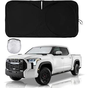 INSAUTO for Toyota Tundra Car Sun Shade Windshield for Tundra 2006 2005 2004 Window Sunshade Fit Toyota Matrix 2003-2013 Foldable Sun Visor Protector 210T Shades Block UV Ray Pickup Truck Accessories