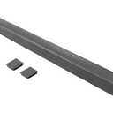 ALMULOO RV Rear Bumper Standard 4" x 4" with Bumper Plug Cap Cover