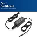 65W 4.5mm AC Adapter Compatible with Dell Latitude 3520 3540 3440 3420 3550 3430 3320 3340 3330 3450 3535 Business Student Laptop DA65NM191 19.5V 3.34A Power Supply Adapter Cord