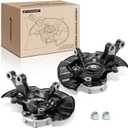 A-Premium 2 x Front Left and Right Steering Knuckle & Wheel Bearing Hub Assembly Compatible with Toyota Corolla 2009-2018, Matrix 2009-2014, Driver and Passenger Side