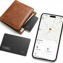 Ultra Slim Air Card Tag: 2026 MFi Certified Wallet Smart Tracker Card - Compatible with Apple Find My Wallets Finder Tracking Cards Tags, Keep Track Item Locator of Luggage, Passport, Purse, Backpack