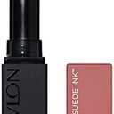 Revlon Lipstick, ColorStay Suede Ink, Built-in Primer, Infused with Vitamin E, Waterproof, Smudge-proof, Matte Color, 001 Gut Instict, 0.09 oz