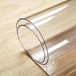 PVC Table Cover Protector 39IN x 59IN, 1.5mm Thick Waterproof Plastic Table Cover, Anti-Scratch Table Protector for Dining Room, Vinyl Table Pad Mat for Home Decor, Bar, Office, Hotel, Cafe