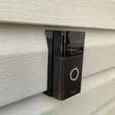 Dutch Lap 5-inch Siding Mounting Bracket Wedge Compatible with Ring Battery Doorbell (Newest Model) & Ring 2nd Gen. 3D Printed UV Resistant