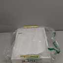 16"x12" Serving Trays with Handles, White Decorative Serving Tray, Ottoman Trays, Living Room, Bathroom, and Outdoors Decorative Trays (White)