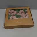 Ling's moment Artificial Flowers 25Pcs Dusty Rose Roses Decor w/Stems,3" DIY Foam Floral for Wedding Bouquet/Centerpieces, Outdoors Party Backdrop, Room/Table, and Garden/Pot Decorations