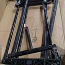 VEVOR Folding Chair Rack, 500 LBS Capacity, Heavy-Duty Chair Cart for 60 Chairs, Metal Chair Storage Dolly Chair Holder with Swivel Casters and Locking Wheels, for Party Event, Hotel, Matte Black