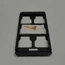 Mounting Plate Compatible with Milwaukee/Packout Toolbox Aluminum Steel Mounting Base Storage Toolbox on Wall or Floor(Half Plate)