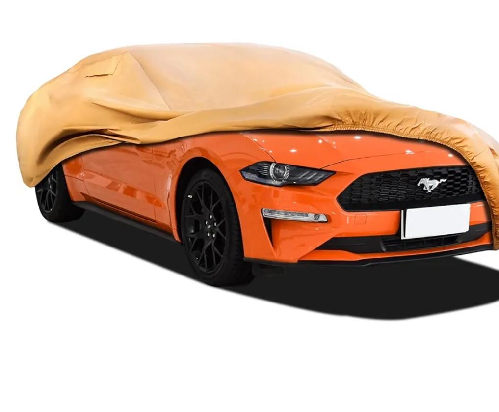 Heavy Duty Outdoor Car Cover Custom Fit for Ford Mustang, Windproof All Weather Waterproof Sun Rain UV Dust Snow Protection Outdoor Car Covers