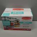 Rubbermaid Easy Find Lids Food Storage Containers, Blue Spruce, 26 Piece Set