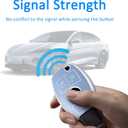 Key Fob Cover with Keychain for Benz A C E R S G M CLS CLK AMG ML SL SLK GLC GLE GLS