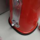 SUSTEAS Rotary Cheese Grater with Handle - Vegetable Shredder with 5 Well-designed Blades & Strong Suction Base,Round Mandoline Slicer & Food Chopper for Kitchen,with Blade Storage Box(Red)