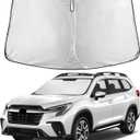 EcoNour Windshield Sunshade Compatible for Subaru Ascent 2019-2024 2025 2026, Sun Visor for Front Windshield & Window Sun Shade Cover, UV Heat Blocker & Protector, Car Accessories