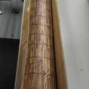 Barydat 1 Pcs 4 x 16.4 ft Reed Fence Roll, 85% Shade Bamboo Privacy Screen, Natural Decorative Reed Fencing for Outdoor Garden Backyard Patio Balcony