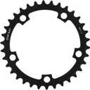 BUCKLOS 110BCD Bike Chainring Set with Pin, Double Round 5 Bolts Aluminum Chainring 50T 34T 52T 36T 53T 39T for Road Bike Bicycle Fits 8 9 10 11 Speed Chains