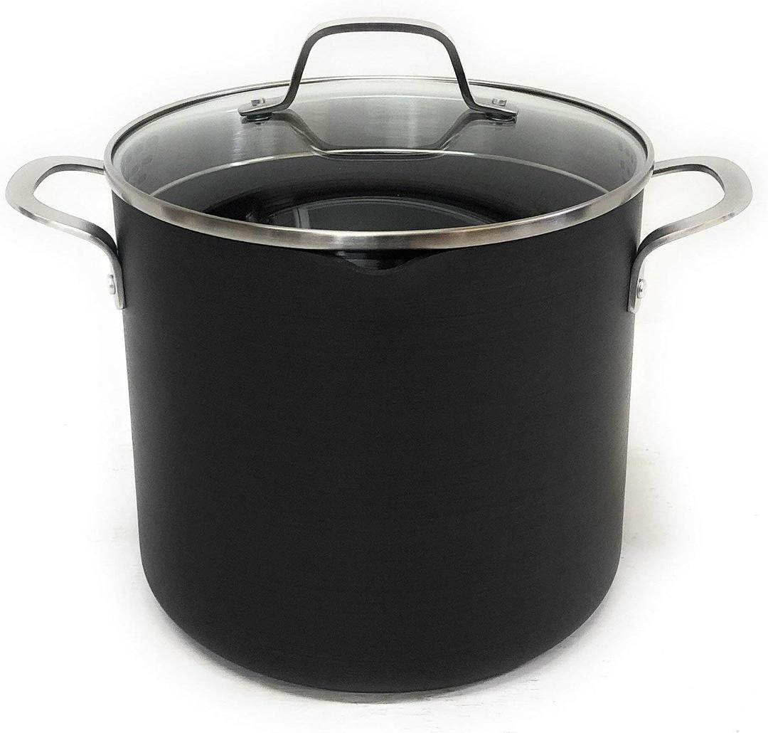 Calphalon 1932451 Classic Nonstick Dutch Oven with Cover, 12 quart, Grey