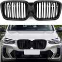 G01 Front Grill/Grilles Kidney Grill Replacement for BMW X3 Series G01 2022-IN 1 Pair/Set