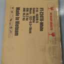 BestOffice 8FT Picnic Table Folding Table Camping Table Plastic Table Fold Up Table Lock for Party Event,White