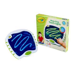 Crayola Toddler Touch Lights, Musical Sensory Toys for Toddlers, Holiday, Light Up Drawing Pad, Mess Free Painting, Travel Activity, 2+