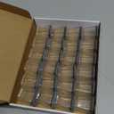 BUMACO Chair Leg Floor Protectors Square Chair Leg Protectors for Hardwood Floors Silicone Pads Covers to Protect Floors Clear-20 Pcs Square L (1-1/16" to 1-5/8")