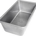 USA Pan Bakeware Seamless Nonstick Standard Bread Loaf Pan, 8 x 4.5 x 2.75 (Small)
