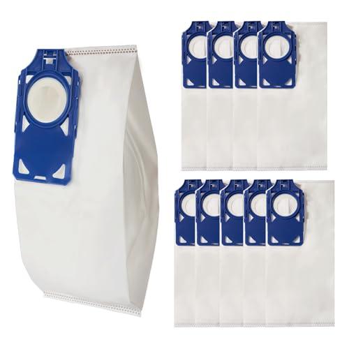 10Pack R30D HEPA Vacuum Bags Compatible with Riccar Brilliance R30D, R30P, R30PET & Simplicity Synchrony S30D, S30P, S30PET Upright Vacuums Cleaner, Part RNHC-6/SNH-6