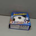 Toyk Boy Toys - LED Hover Soccer Ball - Air Power Training Ball Playing Football Indoor Outdoor Game - Birthday Gifts for Kids, Age 3 4 5 6 7 8-12 Year Old Boys - Soccer (White)