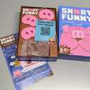 Snort Funny  The Oinkredible You Laugh You Lose Party Game, Family Games for Kids and Adults w/ 150 Challenge Cards, 5 Pig Snouts & Mud Tokens, Funny Games for Friend & Family, 4-8 Players, Ages 8+