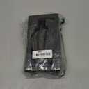 Enra Foaming Soap Dispenser, 12oz Black Thick Glass Bathroom and Kitchen Soap Dispenser with Stainless Steel Pump