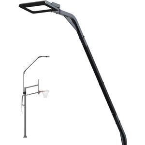 Silverback LED Basketball Hoop Light Illuminates Backboard, Rim, and Court and Fits Square Silverback and Goaliath In-Ground Hoops Silverback LED Basketball Hoop Light Illuminates Backboard, Rim, and Court and Fits Square Silverback and Goaliath In-Ground Hoops