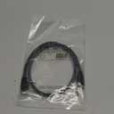 Monoprice Cat6 2ft Black Patch Cable UTP 24AWG 550MHz Pure Bare Copper Snagless RJ45 Flexboot Series Ethernet Cable