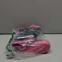 K KomForme Kids Rain Boots Waterproof Printed Rubber boots with Handles (12 Little Kid, Glitter Unicorn Star)